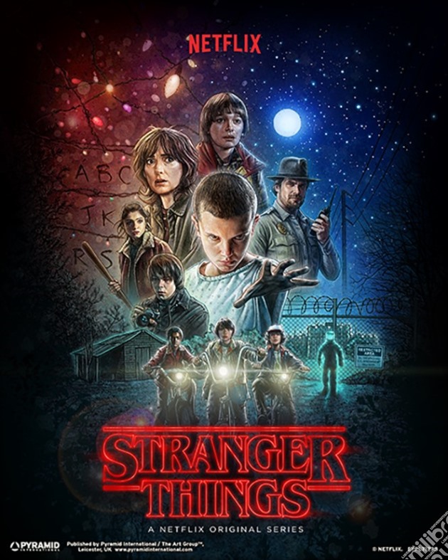 Stranger Things: Pyramid - One Sheet - 25X20 Cm (3D Lenticular Print / Stampa) gioco