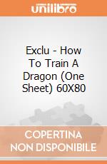 Exclu - How To Train A Dragon (One Sheet) 60X80 gioco di Pyramid