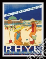 Pyramid: Rhyl (Bucket & Spade By Jackson Burton) (Stampa In Cornice) giochi