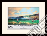 Pyramid: Northern Ireland (Portrush Green By Norman Wilkinson) (Stampa In Cornice) giochi