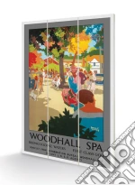 Pyramid: Woodhall Spa (Holidaymakers By Howard K Elcock) Micro Wood (Stampa Su Legno) giochi