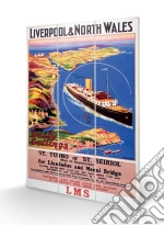 Pyramid: Liverpool And North Wales (Daily Sailings By Odin Rosenvinge) Micro Wood (Stampa Su Legno) giochi