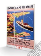 Liverpool And North Wales (Daily Sailings By Odin Rosenvinge) Micro Wood (Stampa Su Legno) giochi
