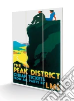 Pyramid: Peak District (Cliff By Ralph Mott) Micro Wood (Stampa Su Legno) giochi