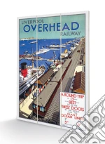 Pyramid: Liverpool (Overhead Railway 1923 By W.T.) Micro Wood (Stampa Su Legno) giochi