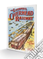 Pyramid: Liverpool (Overhead Railway 1910) Micro Wood (Stampa Su Legno) giochi