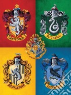 Harry Potter: Colourful Crests (Stampa Su Tela 30X40 Cm) giochi