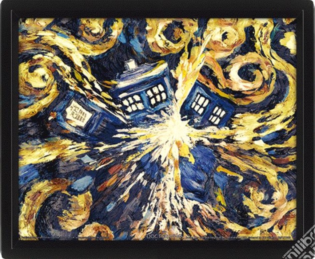 Doctor Who: Exploding Tardis (3D Lenticular Poster In Cornice 23,5x28,5cm) gioco