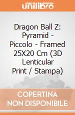 Dragon Ball Z: Pyramid - Piccolo - Framed 25X20 Cm (3D Lenticular Print / Stampa) gioco