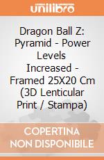 Dragon Ball Z: Pyramid - Power Levels Increased - Framed 25X20 Cm (3D Lenticular Print / Stampa) gioco