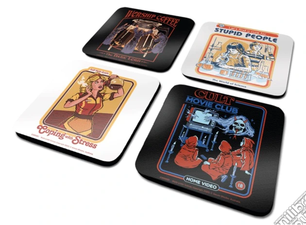Steven Rhodes: Coaster Set (Set Sottobicchieri) gioco