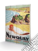Pyramid: Newquay - Surf (Stampa Su Legno 59X40Cm)