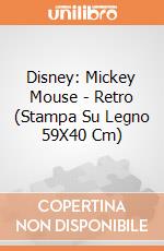 Disney: Mickey Mouse - Retro (Stampa Su Legno 59X40 Cm) gioco di Pyramid