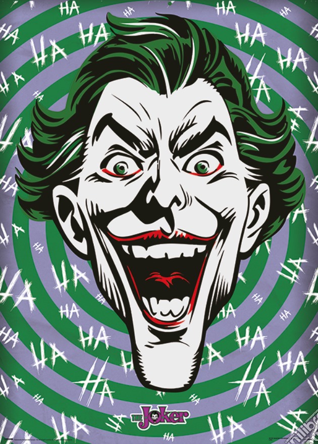 Dc Originals - The Joker - Hahaha (Poster Metallico 70X50 Cm) gioco di Pyramid