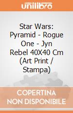 Star Wars: Pyramid - Rogue One - Jyn Rebel 40X40 Cm (Art Print / Stampa) gioco di Pyramid