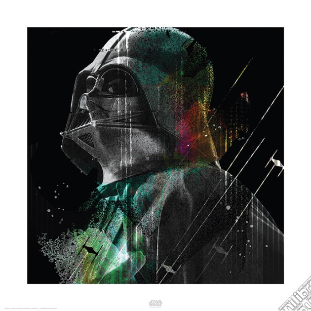 Star Wars: Pyramid - Rogue One - Darth Vader Lines 40X40 Cm (Art Print / Stampa) gioco di Pyramid
