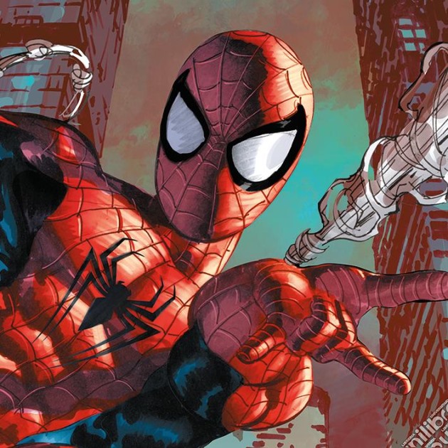 Marvel: Spider-Man (Web Sling) -Canvas Print 40X40cm- (Stampa Su Tela) gioco