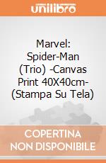 Marvel: Spider-Man (Trio) -Canvas Print 40X40cm- (Stampa Su Tela) gioco