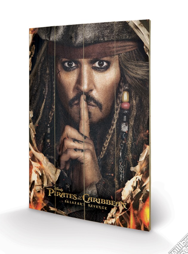 Pirates Of The Caribbean - Can You Keep A Secret (Stampa Su Legno 59x40cm) gioco