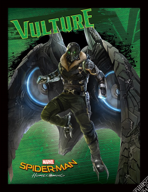 Spider-Man Homecoming - Vulture (Stampa In Cornice 30X40 Cm) gioco di Pyramid