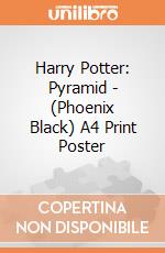 Harry Potter: Pyramid - (Phoenix Black) A4 Print Poster giochi
