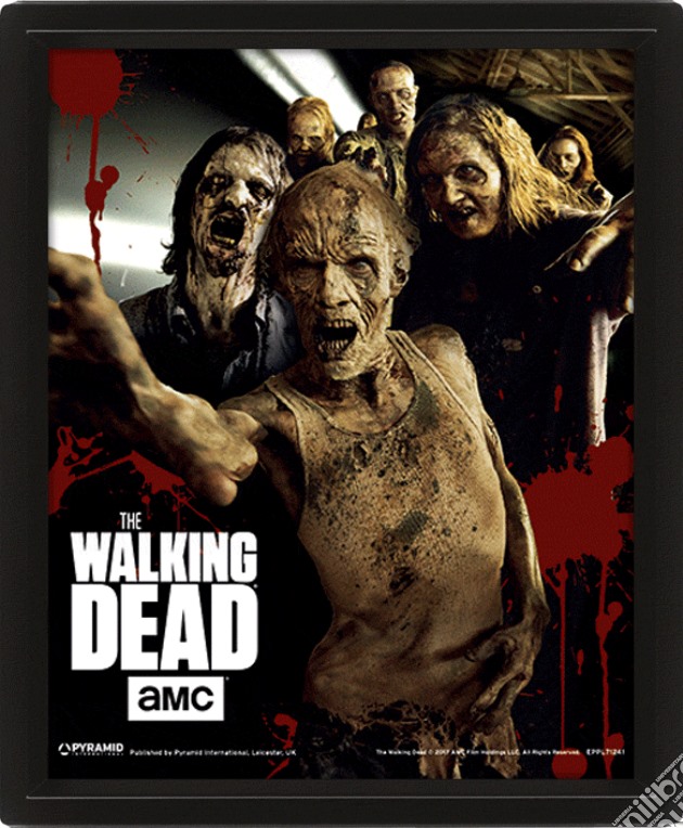 Walking Dead - Walkers (Poster Lenticolare 10x8