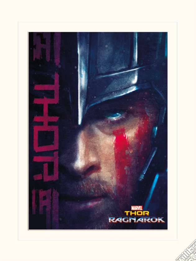 Thor Ragnarok - Thor (Stampa In Cornice 30X40 Cm) gioco