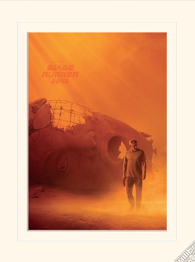 Blade Runner 2049 - Harrison Ford Teaser (Stampa In Cornice 30X40 Cm) gioco