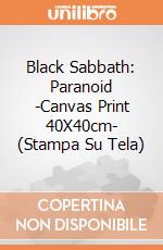 Black Sabbath: Paranoid -Canvas Print 40X40cm- (Stampa Su Tela) gioco di Pyramid