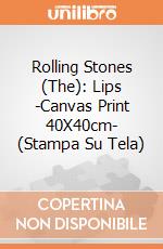 Rolling Stones (The): Lips -Canvas Print 40X40cm- (Stampa Su Tela) gioco di Pyramid