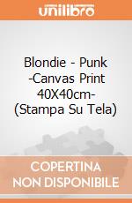 Blondie - Punk -Canvas Print 40X40cm- (Stampa Su Tela) gioco di Pyramid