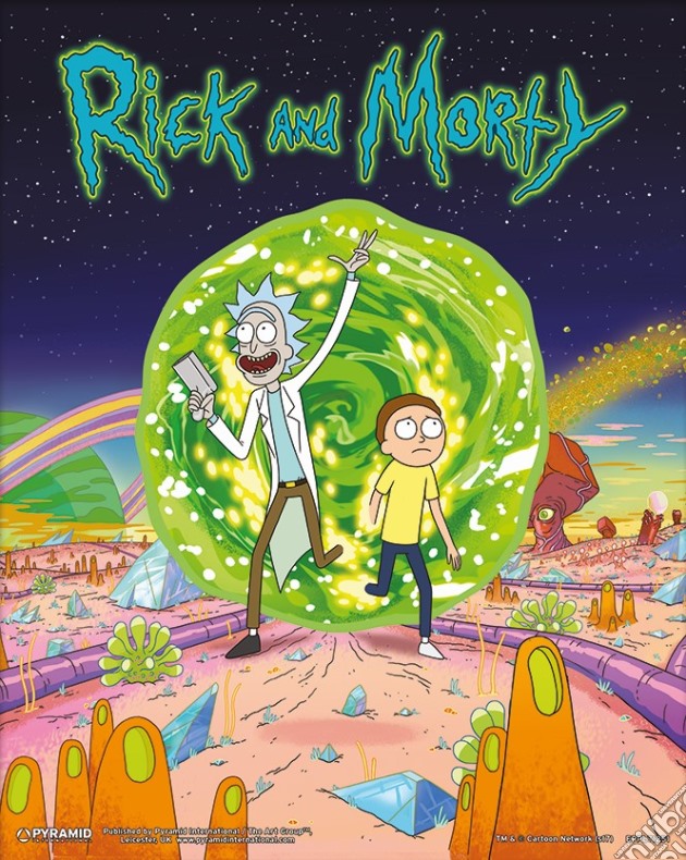 Rick And Morty (Portal) 10X8 3D Loose (Poster Lenticolare 3D) gioco