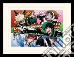 My Hero Academia: Pyramid - Comic Action (Stampa In Cornice Bordata Plexiglass 30X40Cm) giochi