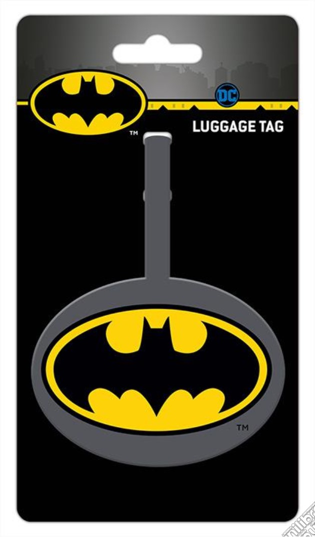 Dc Comics (Batman Logo) Luggage Tag gioco di Pyramid