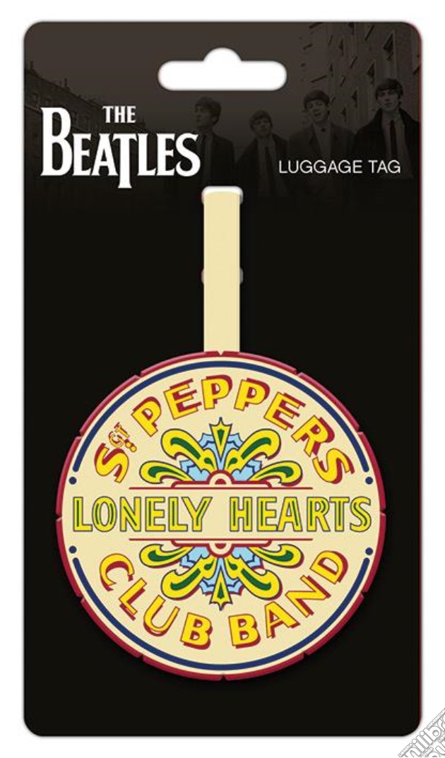 The Beatles (Sgt. Pepper Logo) Targhetta Per Valigia gioco di Terminal Video