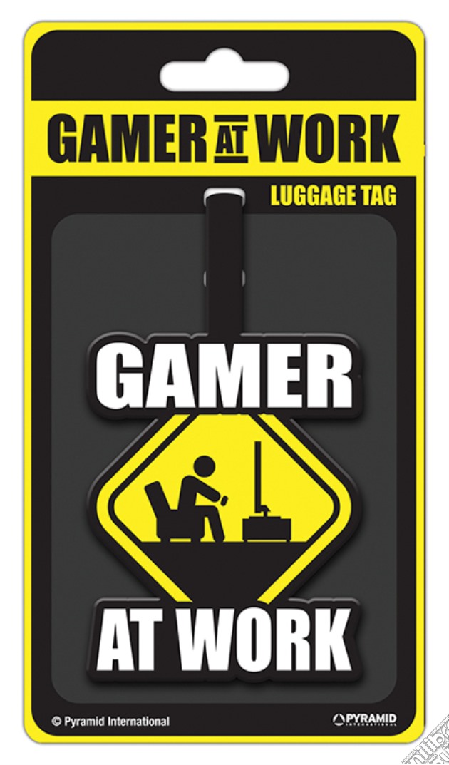 Gamer At Work Luggage Tag (Targhetta Porta Indirizzo) gioco