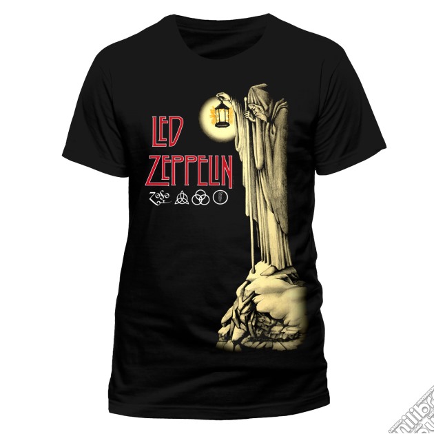 Led Zeppelin - Hermit (T-Shirt Uomo M) gioco di CID