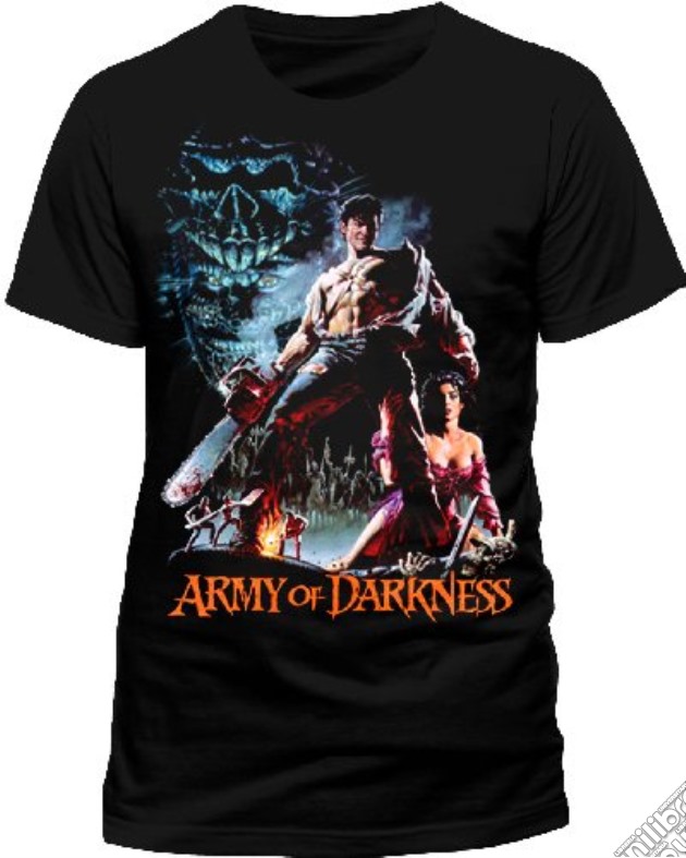 Army Of Darkness - Smoking Chainsaw (T-Shirt Uomo S) gioco di CID