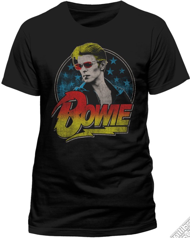David Bowie - Smoking (T-Shirt Uomo M) gioco di CID
