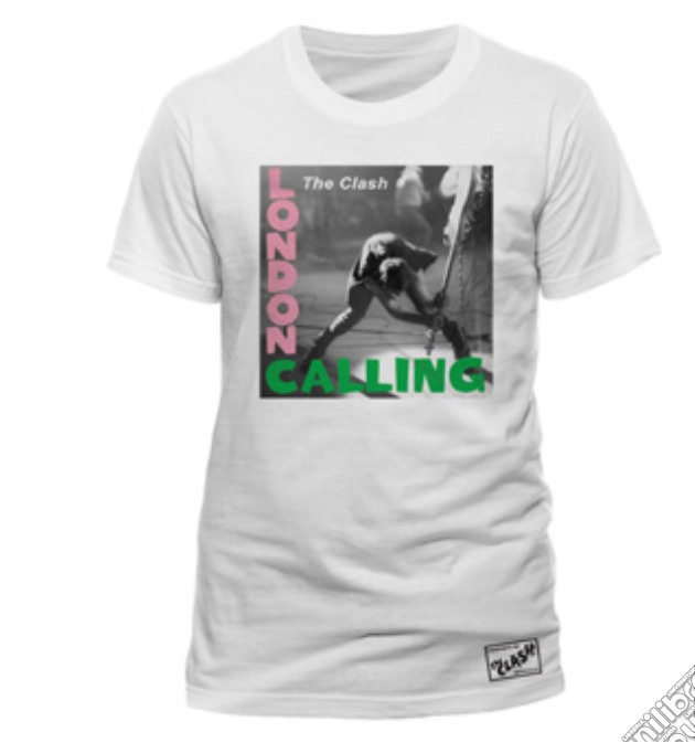 Clash (The) - London Calling (White) (T-Shirt Uomo XXL) gioco di CID