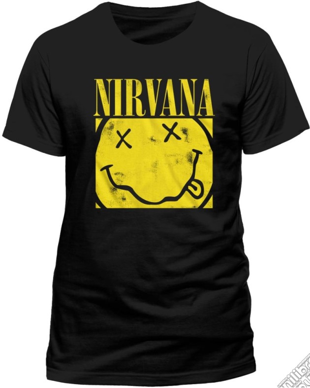 Nirvana - Box Smiley (T-Shirt Uomo M) gioco di CID