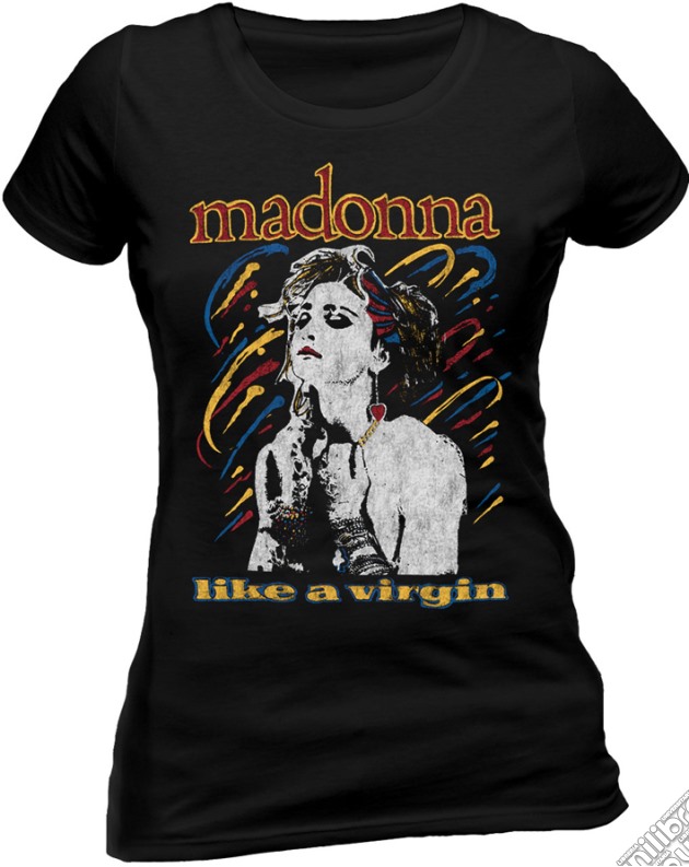 Madonna - Like A Virgin (T-Shirt Donna S) gioco di CID