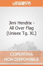 Jimi Hendrix - All Over Flag (Unisex Tg. XL) gioco di CID