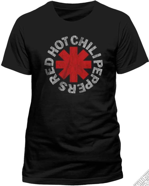 Red Hot Chili Peppers - Distressed Asterisk (T-Shirt Uomo S) gioco di CID