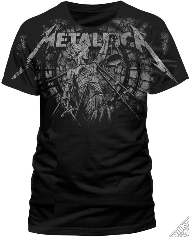 Metallica - Stoned Justice Jumbo Mens Black (T-Shirt Uomo XL) gioco di CID