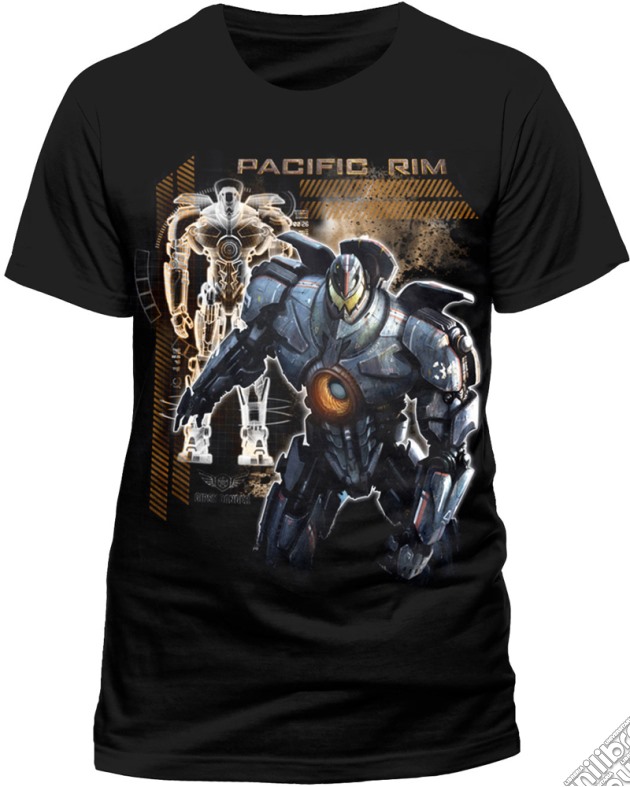 Pacific Rim - Robot (T-Shirt Uomo S) gioco di CID
