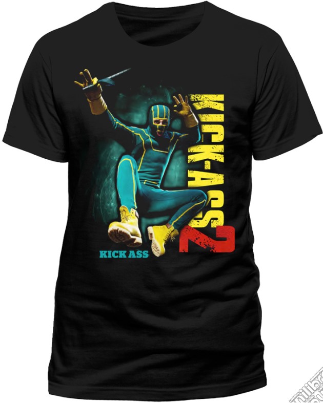 Kick-Ass 2 - Jump Kick (T-Shirt Uomo M) gioco di CID