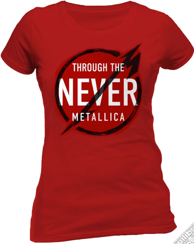 Metallica - Never (T-Shirt Donna S) gioco di CID