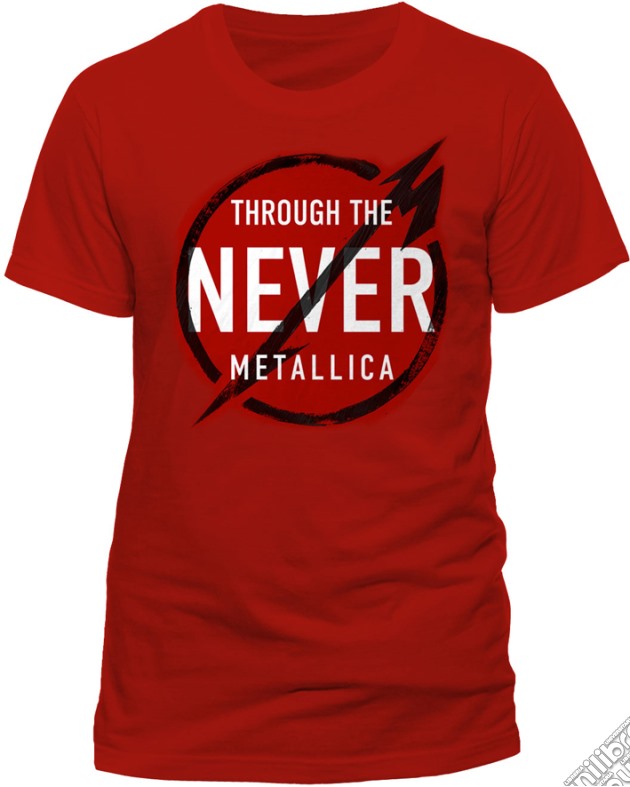 Metallica - Never (T-Shirt Uomo S) gioco di CID