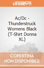 Ac/Dc - Thunderstruck Womens Black (T-Shirt Donna XL) gioco di CID
